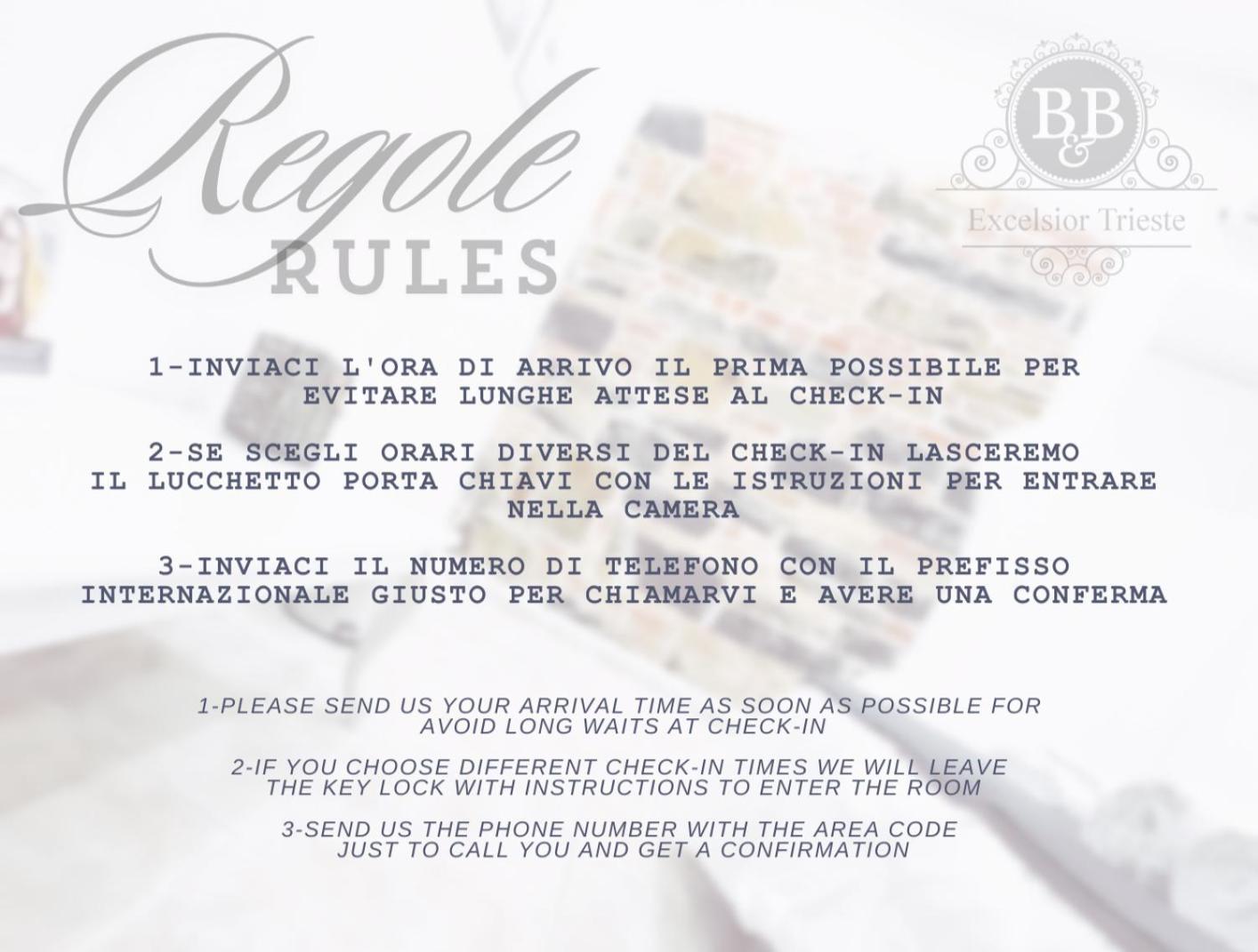B&B Excelsior Trieste Ngoại thất bức ảnh